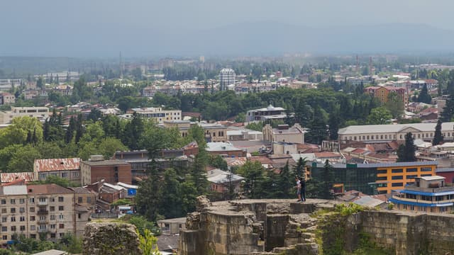 ქუთაისის ხედი ტაძრიდან
